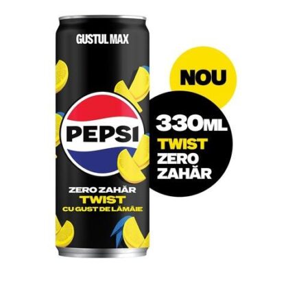 Pepsi Max Twist doză 330ml