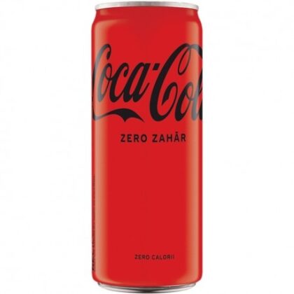 Coca-Cola Zero doză 330ml