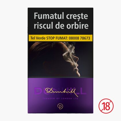 DUNHILL SIGNATURE NO.6 PURPLE 100S
