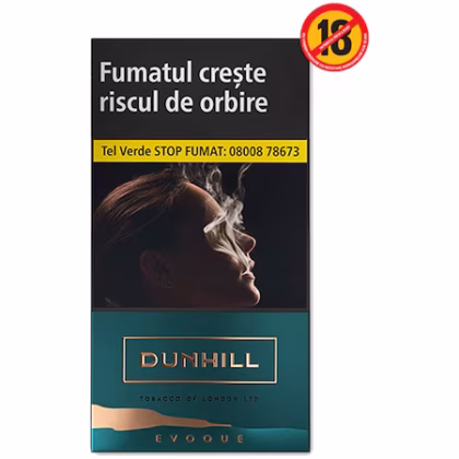 Dunhill Evoque English Green 100s