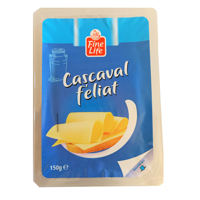 Cascaval feliat Fine life 150g