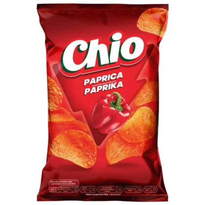 Chipsuri cu paprica Chio, 125 g