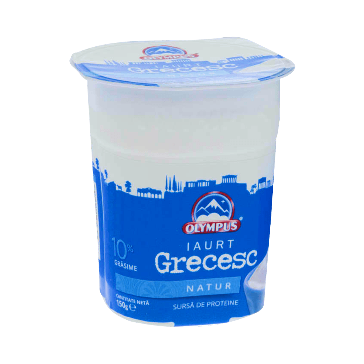 Iaurt grecesc Olympus, 10% grasime, 150 g