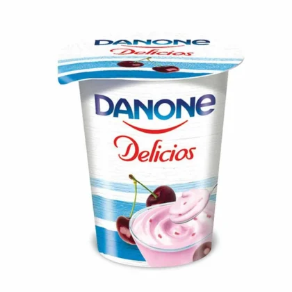 Iaurt cu visine Danone Delicios, 400 g