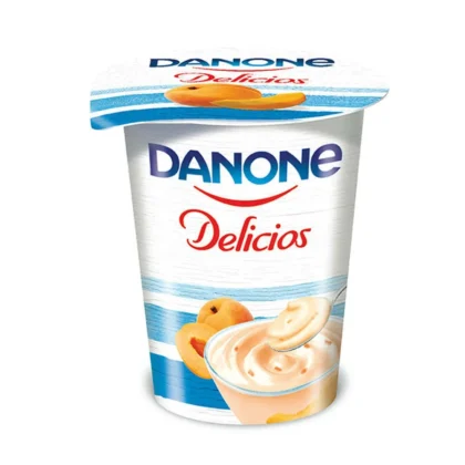 Iaurt cu caise Danone Delicios, 400 g