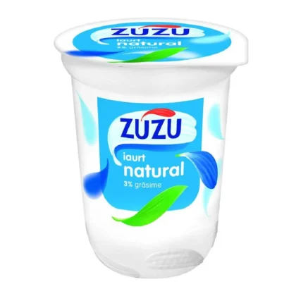 Iaurt natural ZuZu, 3% grasime, 400 g