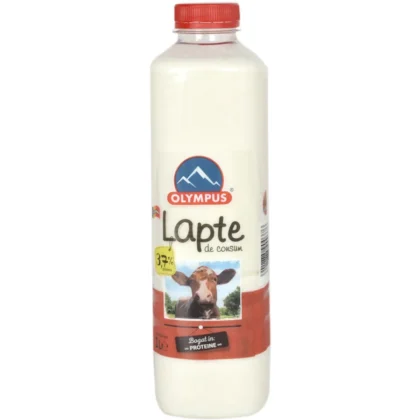 Lapte de consum integral Olympus, 3.7% grasime, 1 l