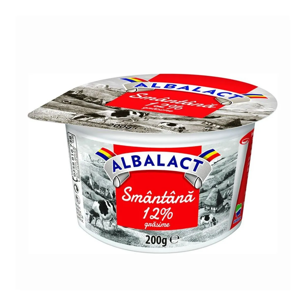 Smanatana Albalact, 12% grasime, 200 g