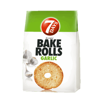 Bake Rolls cu aroma de usturoi 80 g