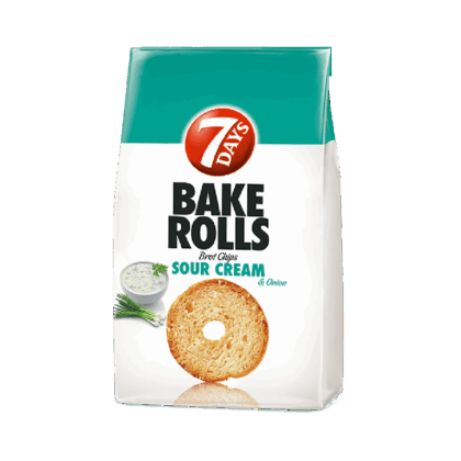 Bake Rolls cu aroma de smantana si ceapa 80 g