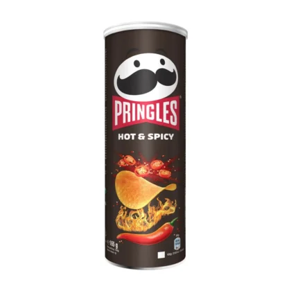 Chipsuri hot spicy Pringles 165 g