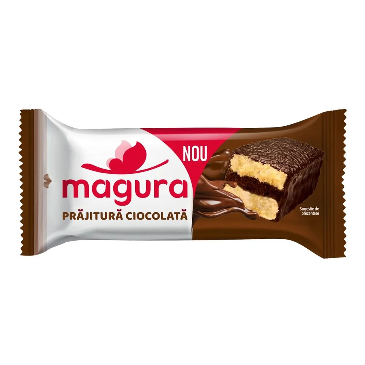 Prajitura cu crema cu ciocolata Magura 35 g
