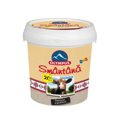 Smantana Olympus, 20% grasime, 900g