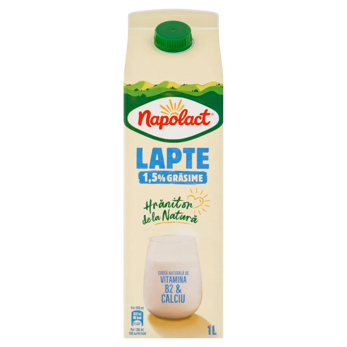 Napolact lapte 1,5% 1L