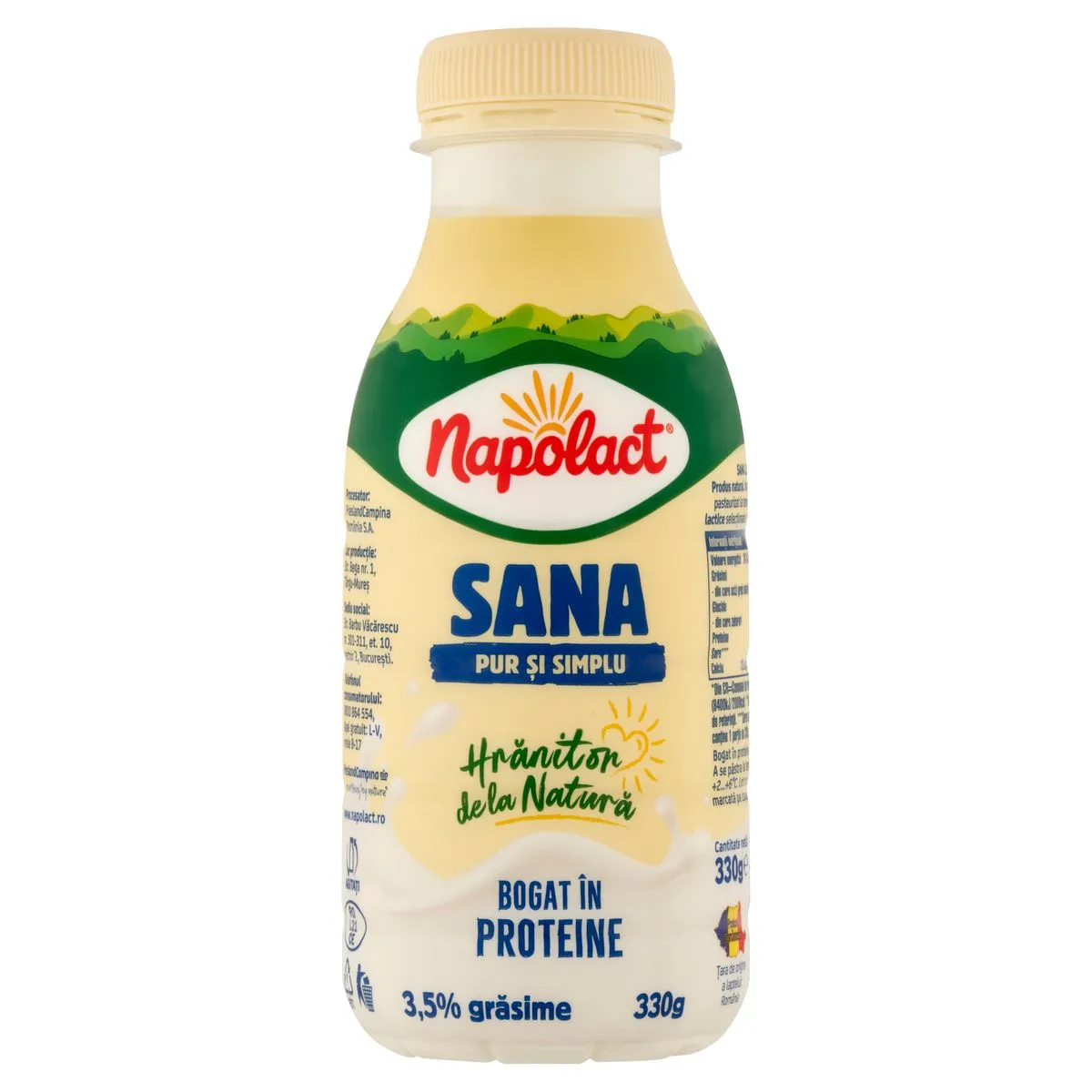 Sana Napolact 3.5% grasime, 330 g