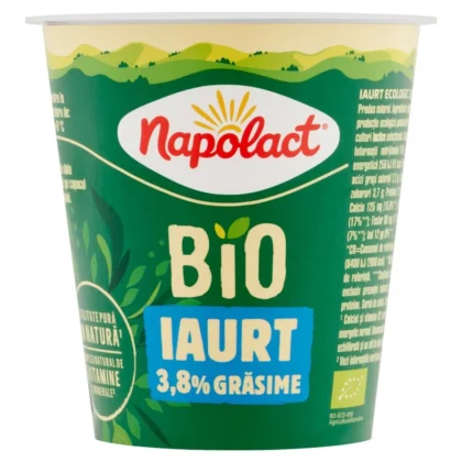 Iaurt BIO Napolact 3,8% grasime 140 g