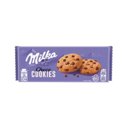 Fursecuri cu bucati de ciocolata cu lapte Milka Choco Cookies, 135 g