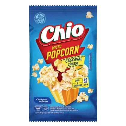 Popcorn cu gust de cascaval Chio, pentru microunde 80 g
