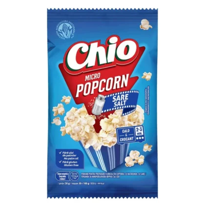 Popcorn cu sare Chio, pentru microunde 80 g