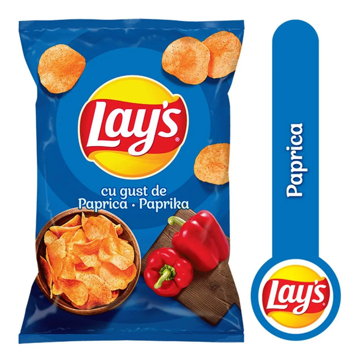 Chipsuri cu paprika Lay's 125 g