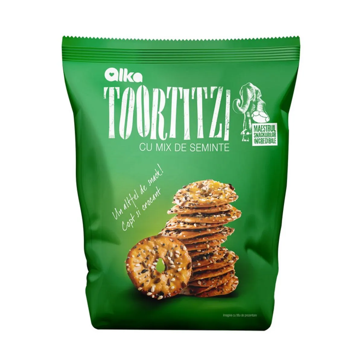 Toortitzi Alka cu mix de seminte 180 g
