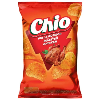 Chipsuri cu pui la rotisor Chio 125 g
