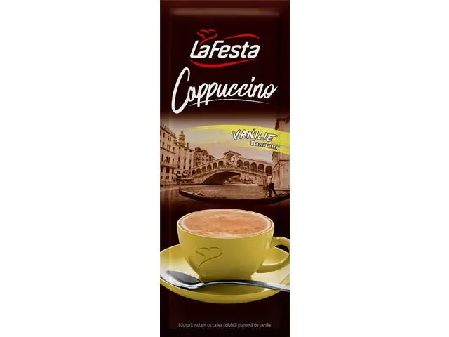 Bautura instant La Festa Cappuccino Vanilie 12.5g