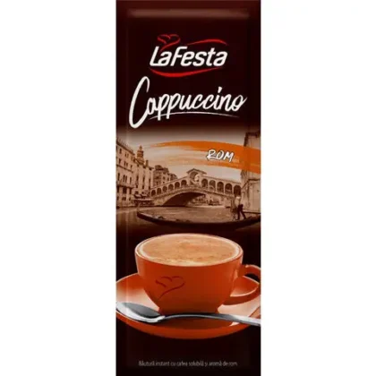 Bautura instant La Festa Cappuccino Rom 12.5g