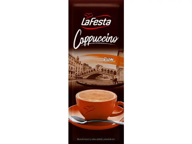 Bautura instant La Festa Cappuccino Rom 12.5g