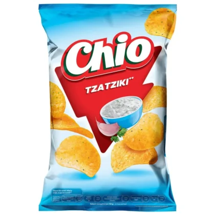 Chipsuri cu sos tzatziki Chio 125 g