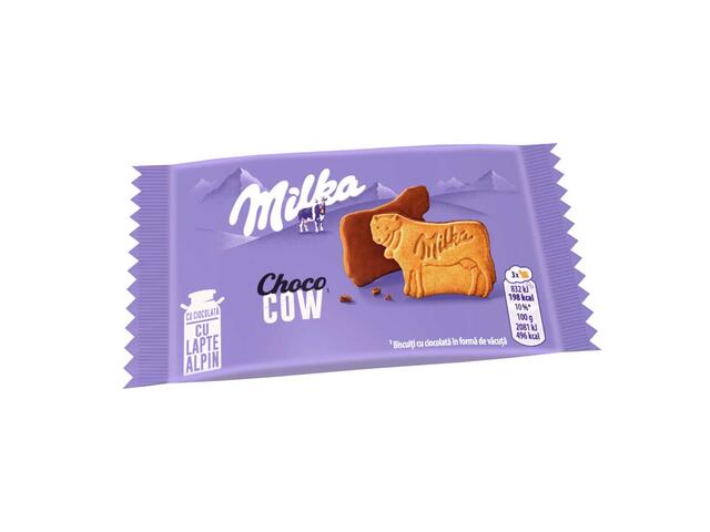 Biscuiti cu ciocolata Milka Choco Cow 40 g