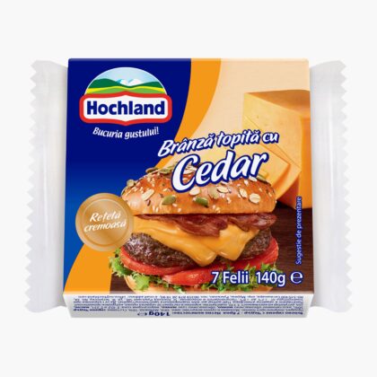 Hochland branza topita cedar felii 140g