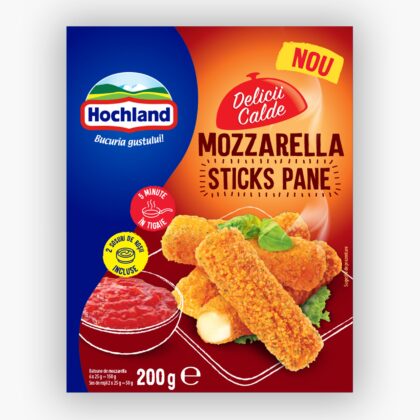 Hochland mozzarella sticks pane 200g