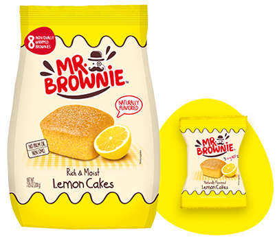 Mr Brownie Lemon Cake 200 g