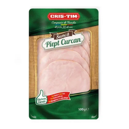 Sunca de curcan feliata Cris-Tim, 100 g