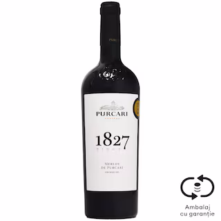 Purcari | Vin rosu sec Merlot de Purcari 0.75L