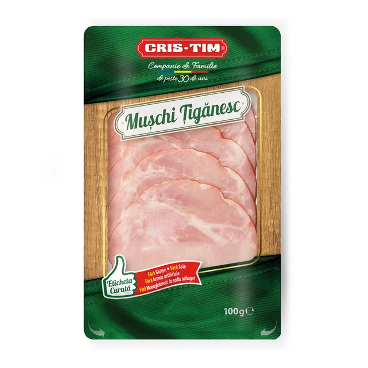 Muschi tiganesc feliat Cris-Tim, 100 g