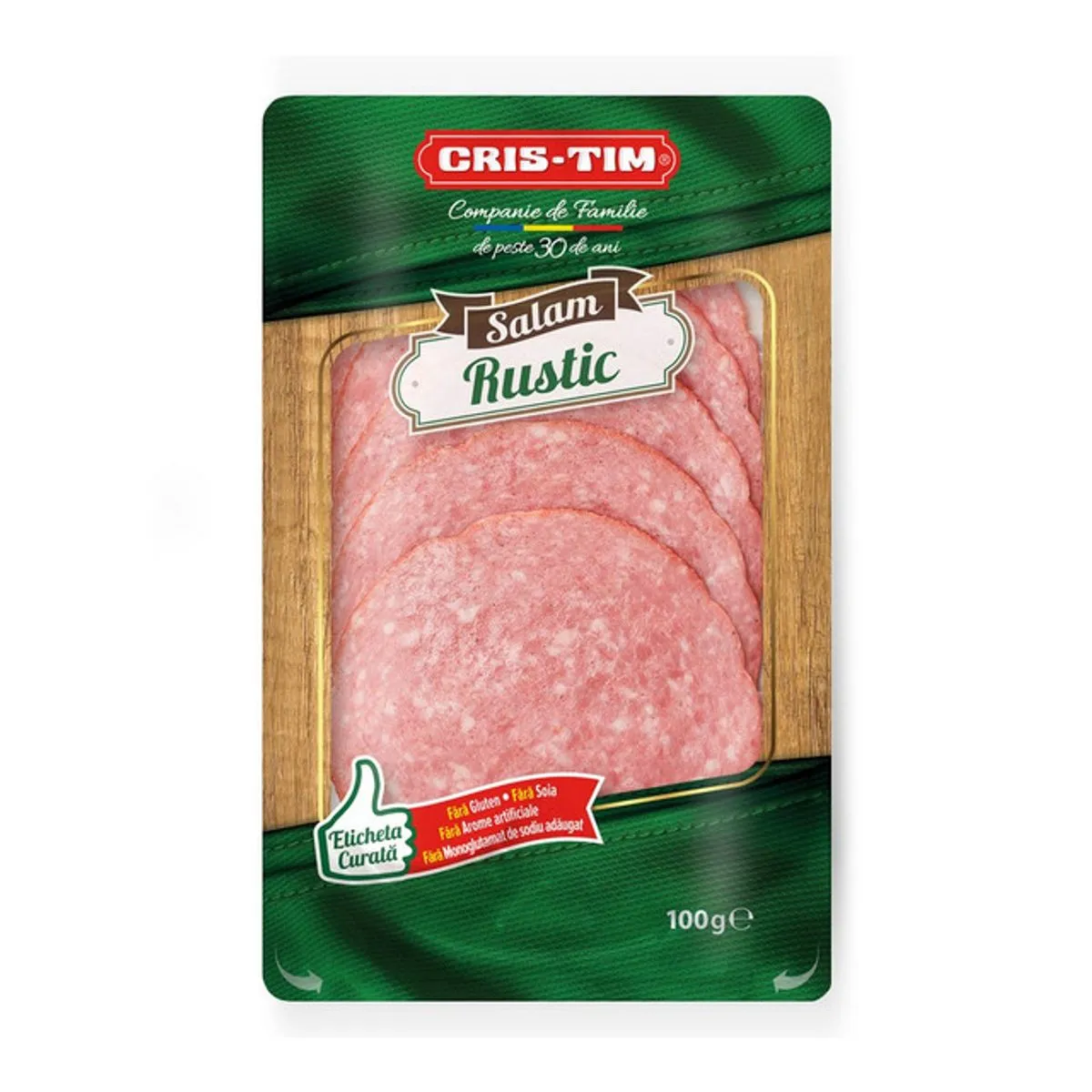 Salam rustic Cris-Tim, 100 g