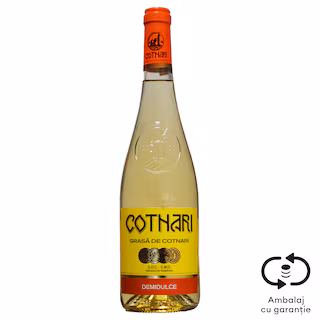 Cotnari | Vin alb demidulce Grasa de Cotnari 0.75L